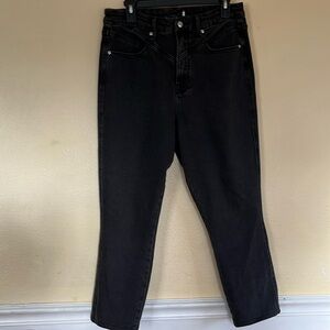 Good American Good curve black jeans